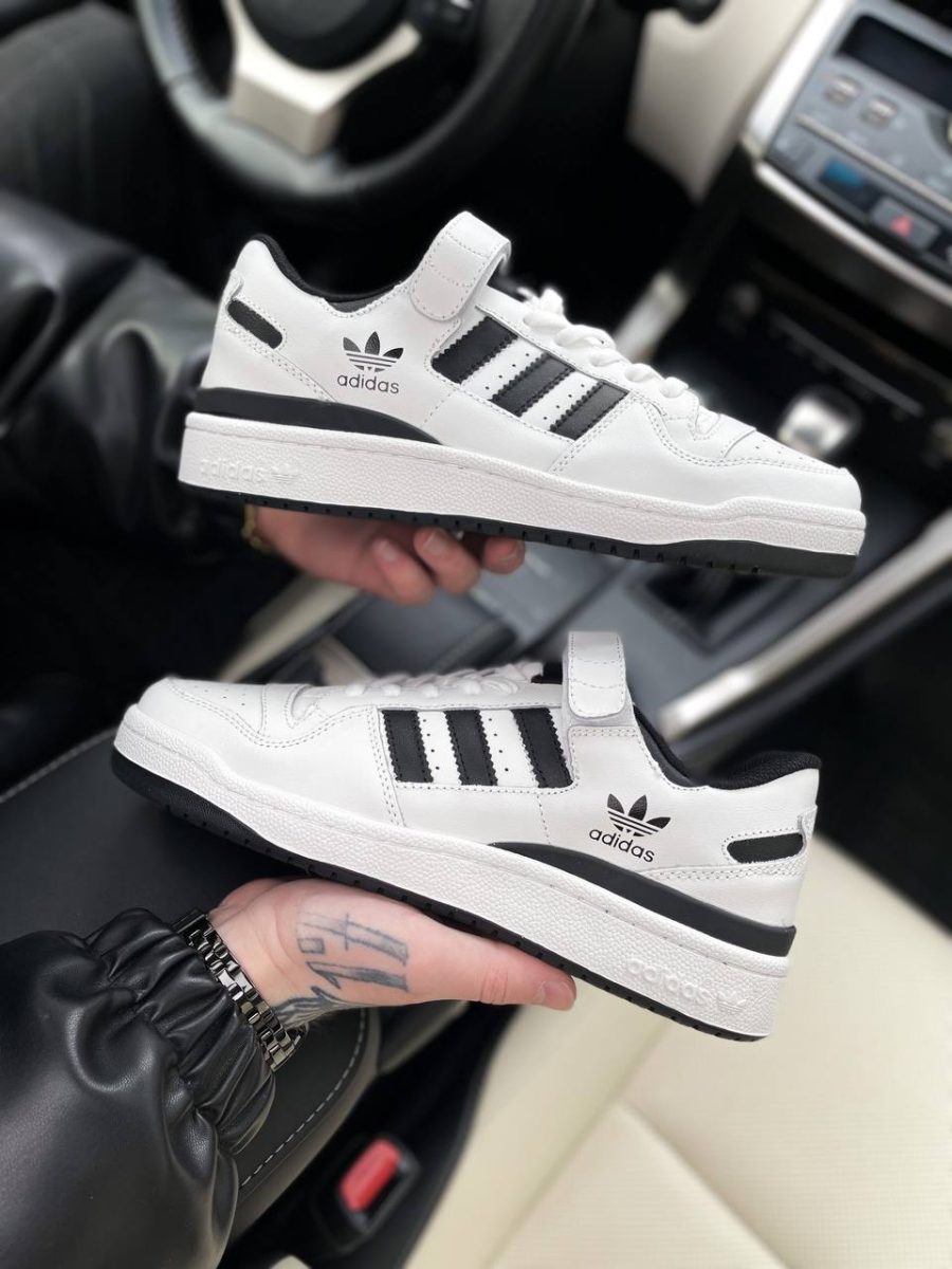 Кросівки Adidas Forum Low White/Black