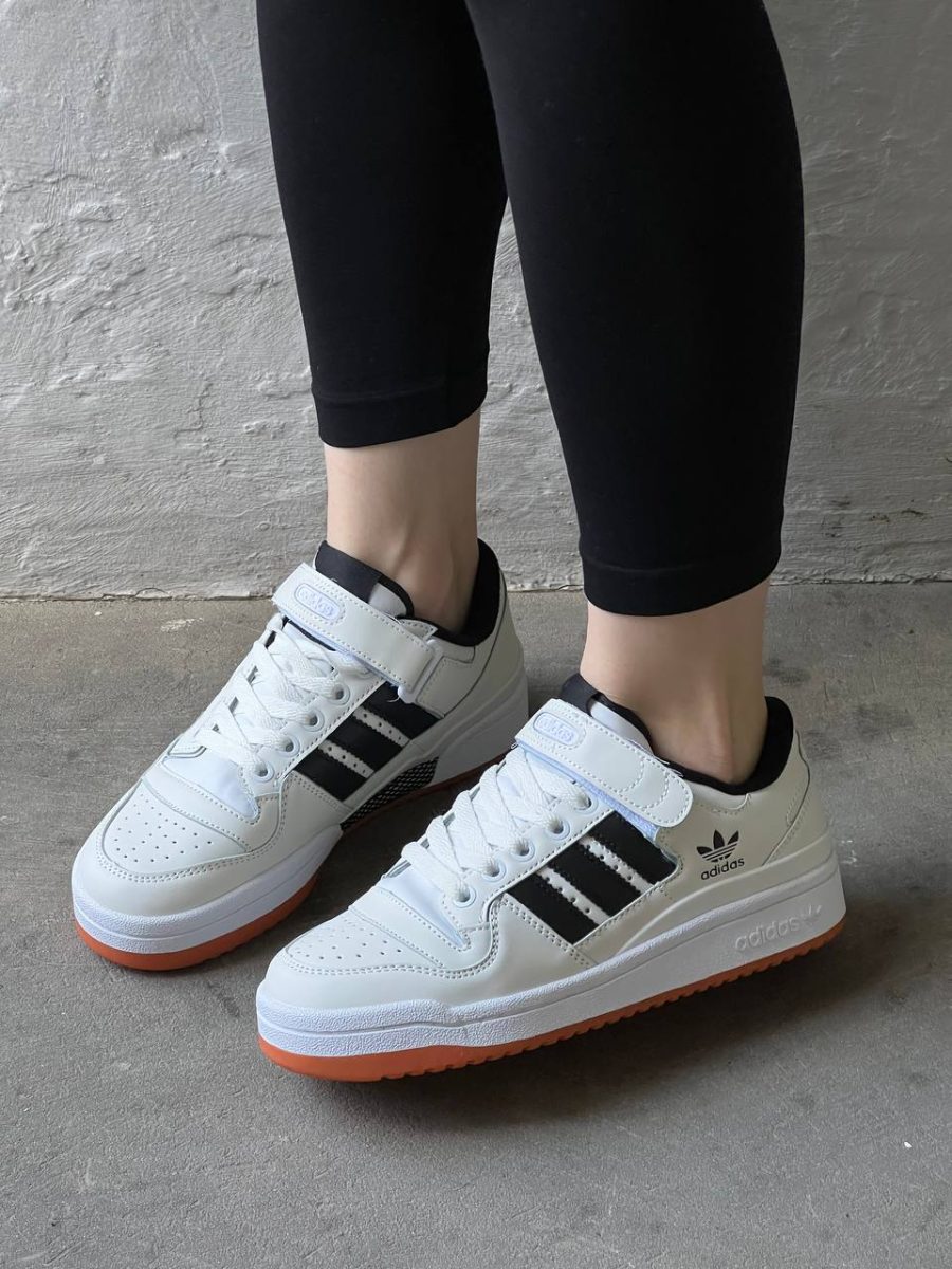 Кросівки Adidas Forum Low White/Black/Gum
