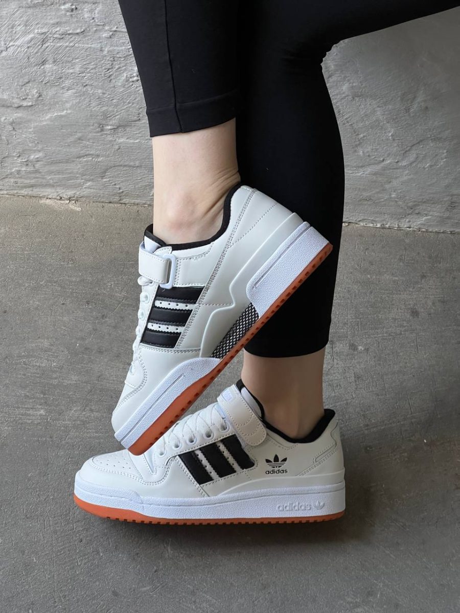 Кросівки Adidas Forum Low White/Black/Gum