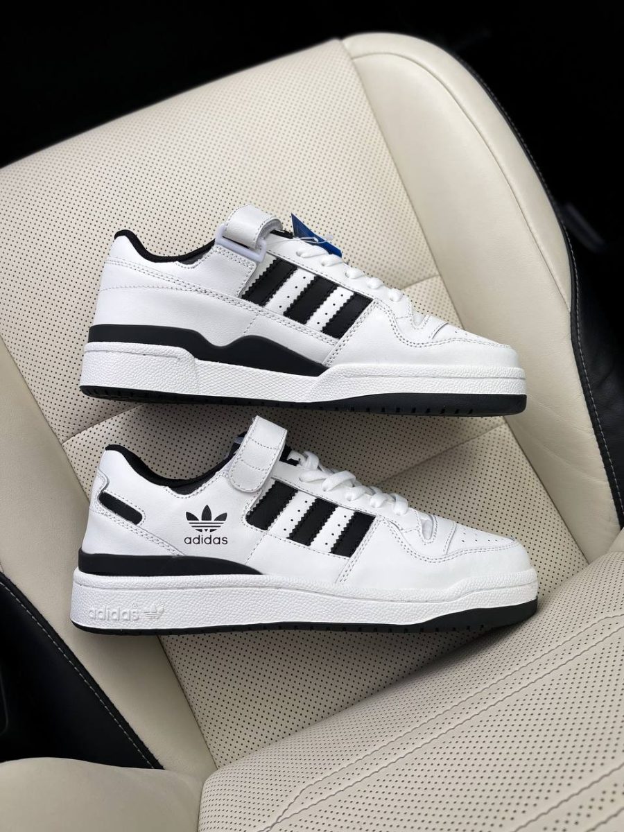 Кросівки Adidas Forum Low White/Black
