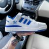 Кроссовки Adidas Forum Low White/Blue