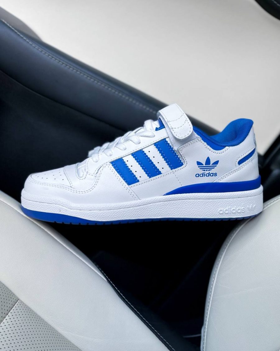 Кроссовки Adidas Forum Low White/Blue