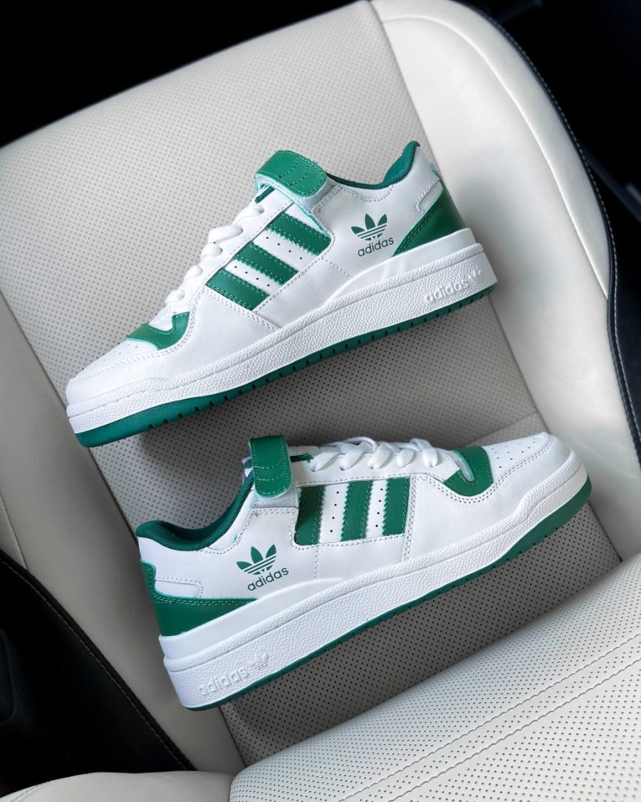 Кросівки Adidas Forum Low White/Green