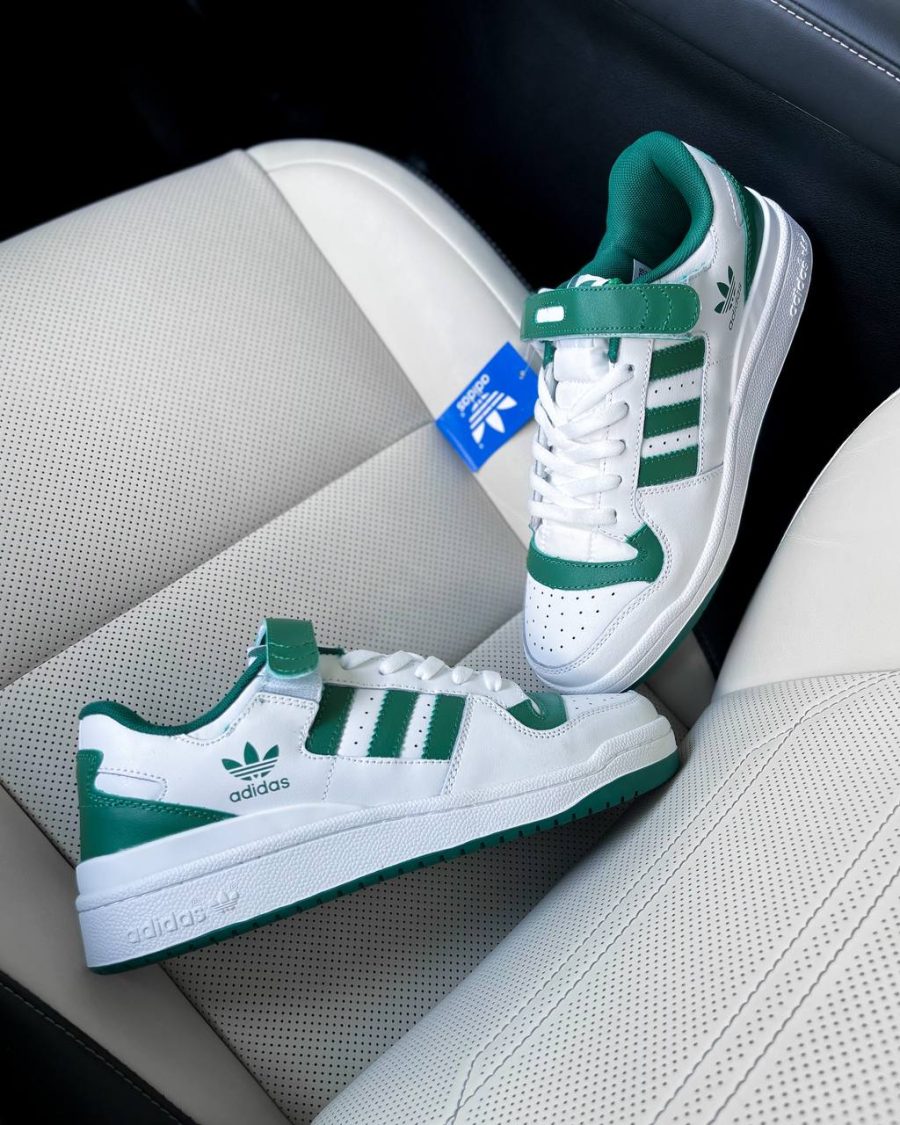 Кросівки Adidas Forum Low White/Green