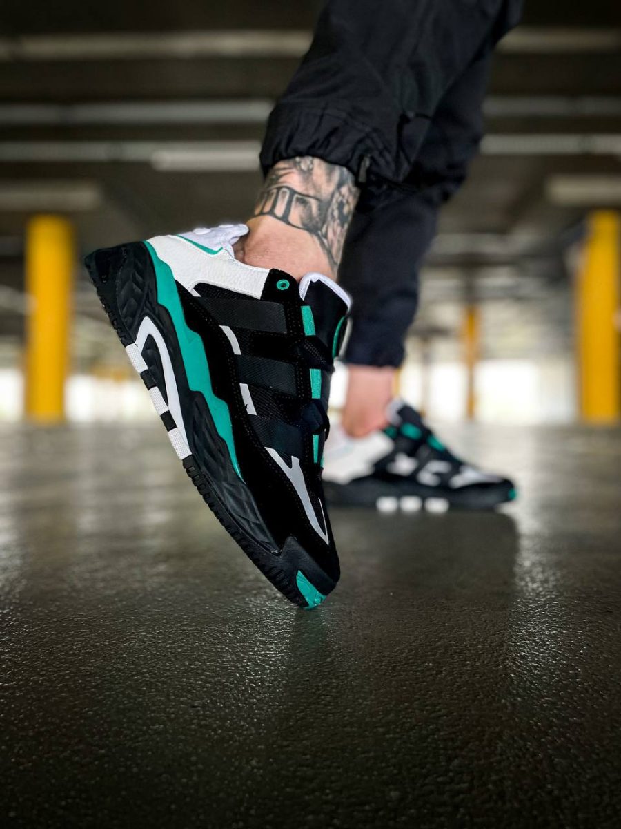 Кросівки Adidas Niteball Core Black/Sub Green