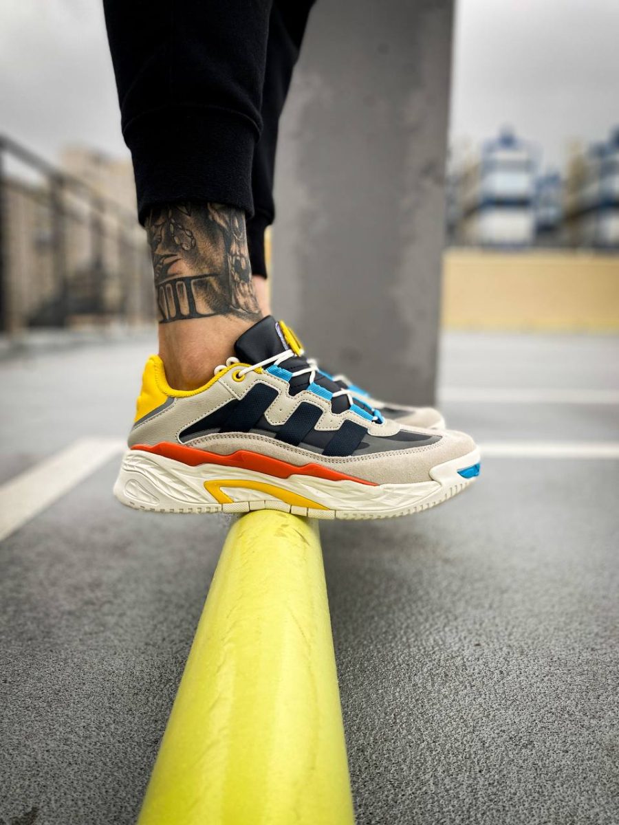 Кросівки Adidas Niteball Cream/White/Cyan