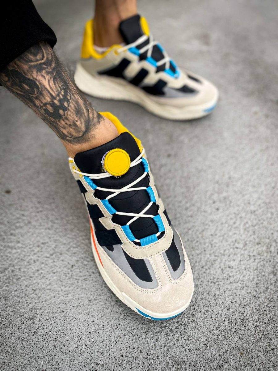 Кросівки Adidas Niteball Cream/White/Cyan