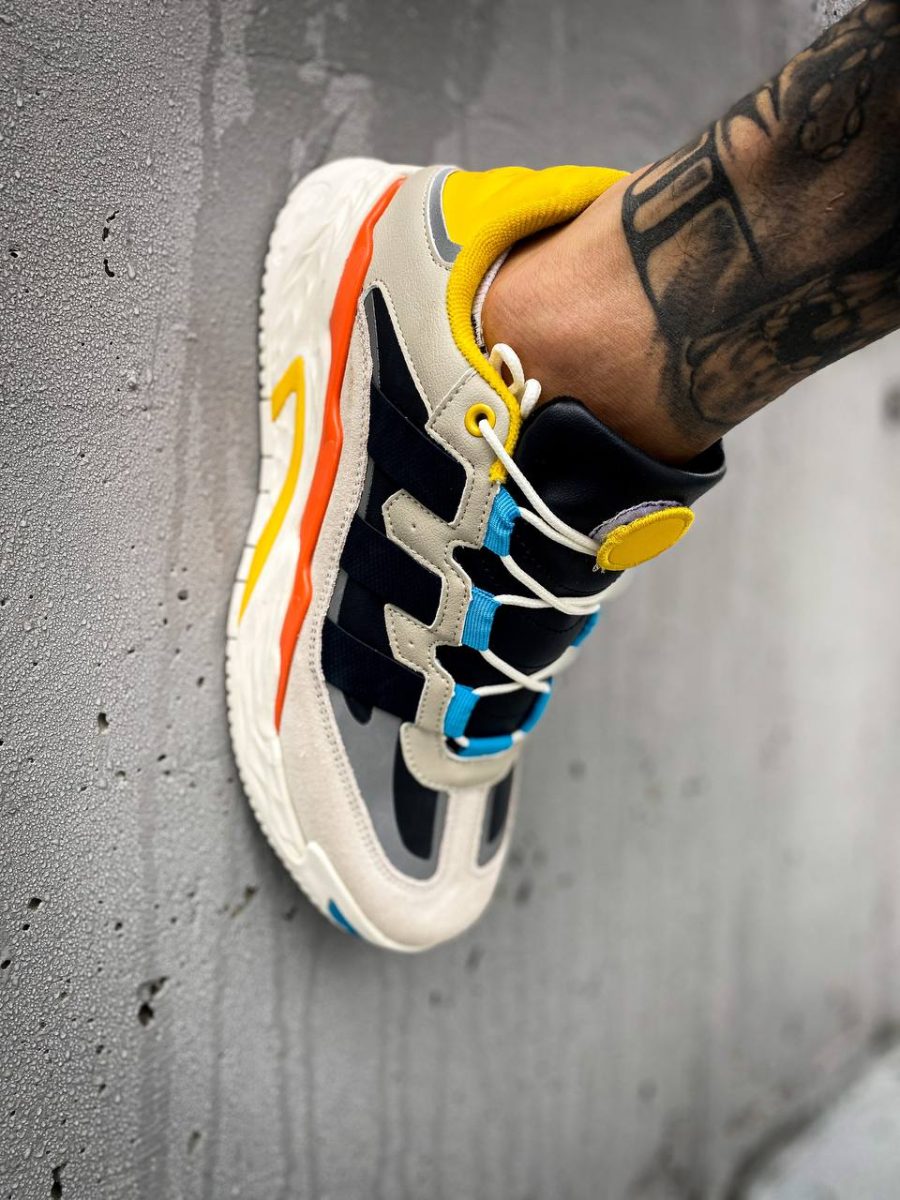 Кросівки Adidas Niteball Cream/White/Cyan