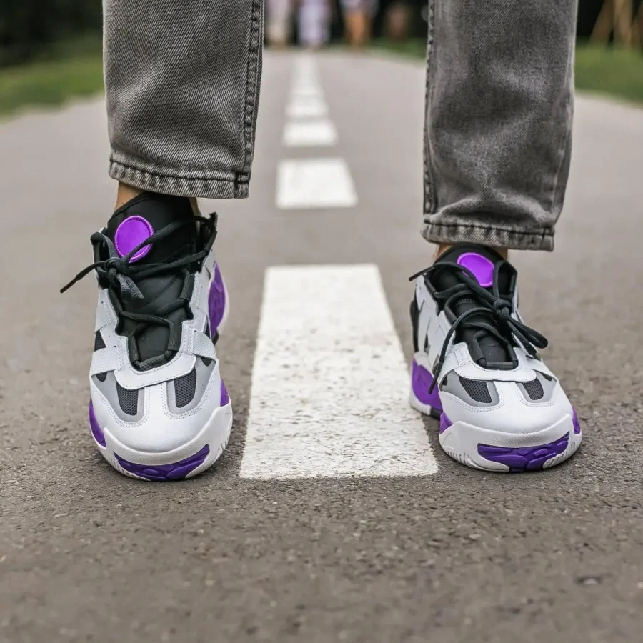 Кросівки Adidas Niteball White/Purple/Black