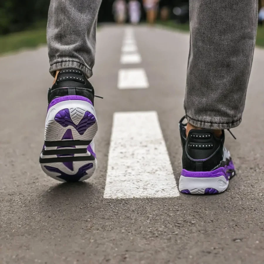 Кросівки Adidas Niteball White/Purple/Black