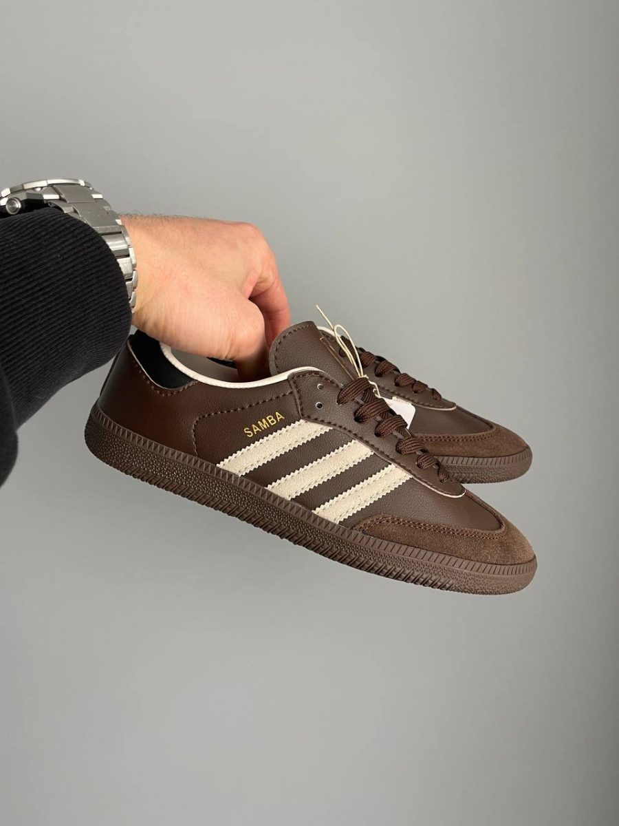 Кросівки Adidas Originals Samba Og Dark Brown Beige