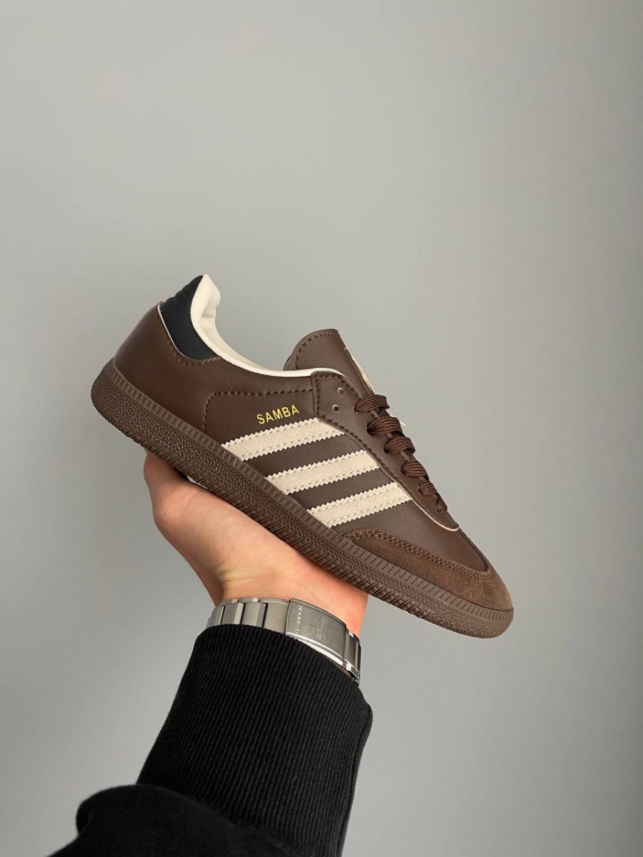 Кросівки Adidas Originals Samba Og Dark Brown Beige