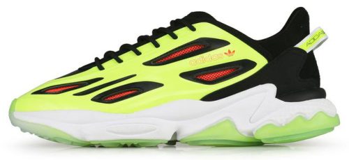 Кроссовки Adidas Ozweego Celox Core Black/Solar Yellow/Red