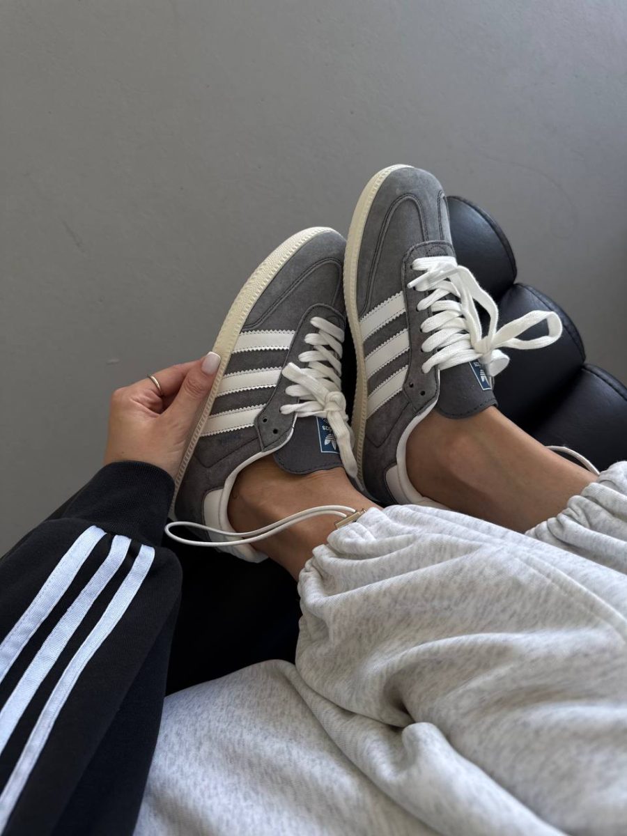 Кроссовки Adidas Samba ADV Grey Blue