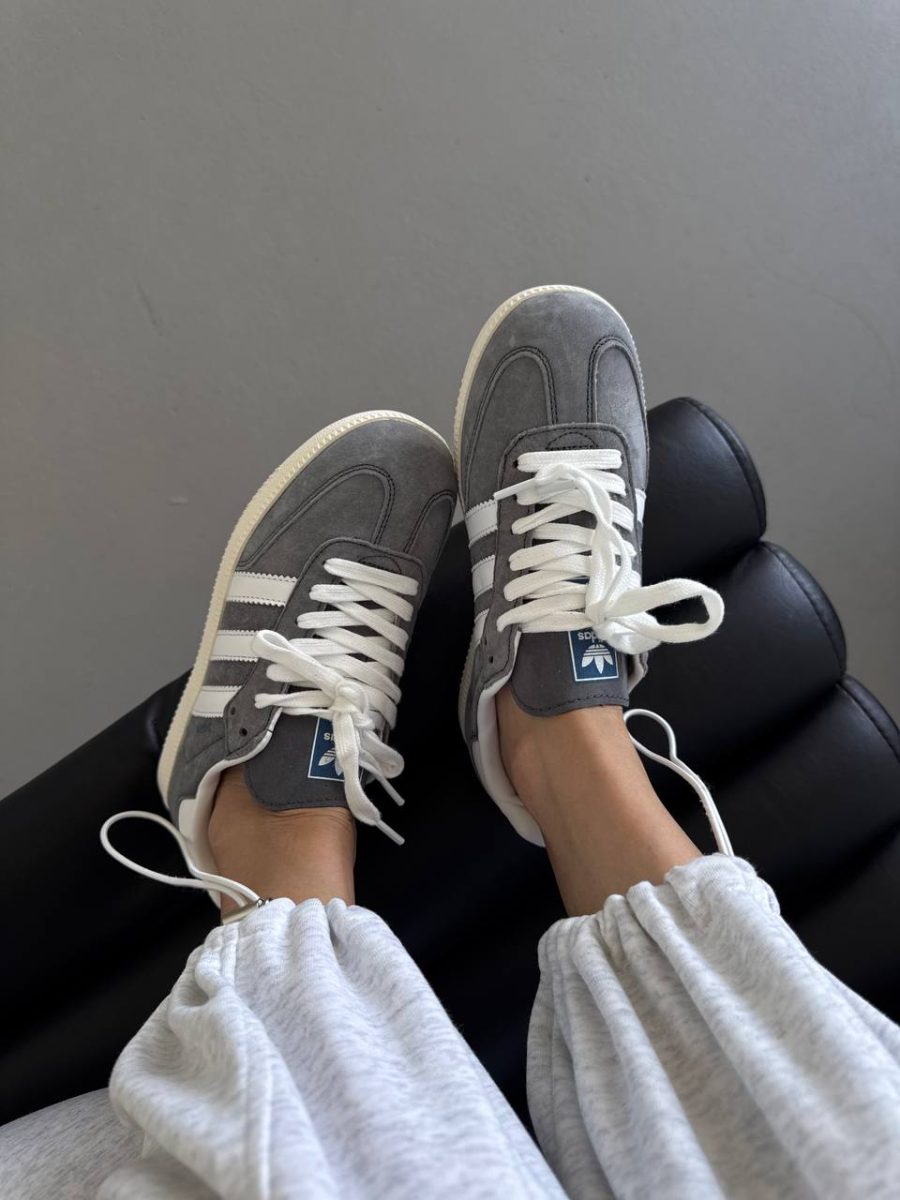 Кроссовки Adidas Samba ADV Grey Blue