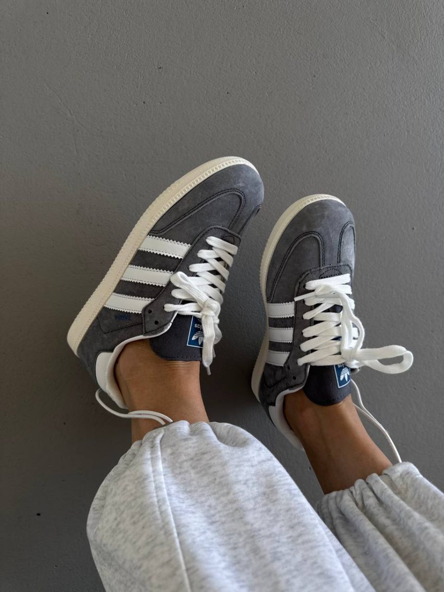 Кроссовки Adidas Samba ADV Grey Blue