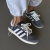 Кроссовки Adidas Samba ADV Grey Blue