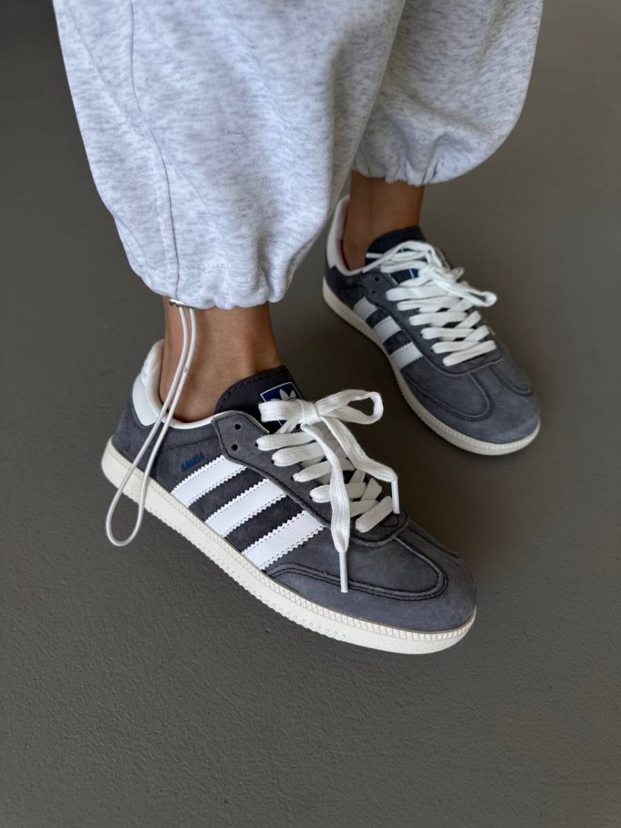 Кроссовки Adidas Samba ADV Grey Blue