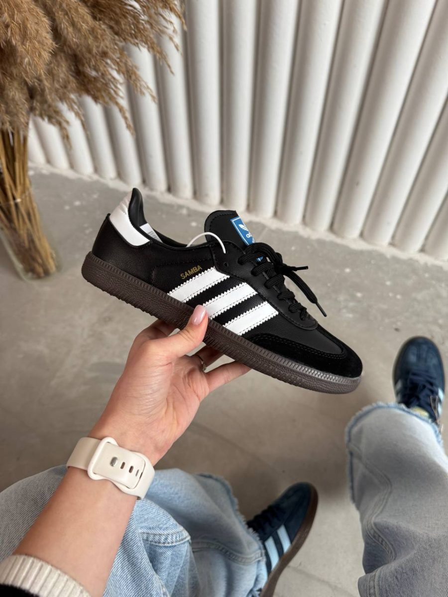 Кроссовки Adidas Samba Black Gum