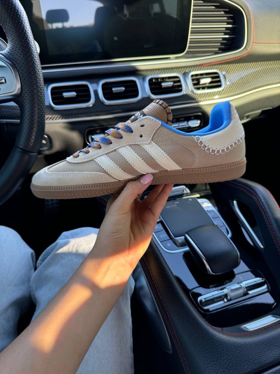 Кроссовки Adidas Samba Nylon Desert White