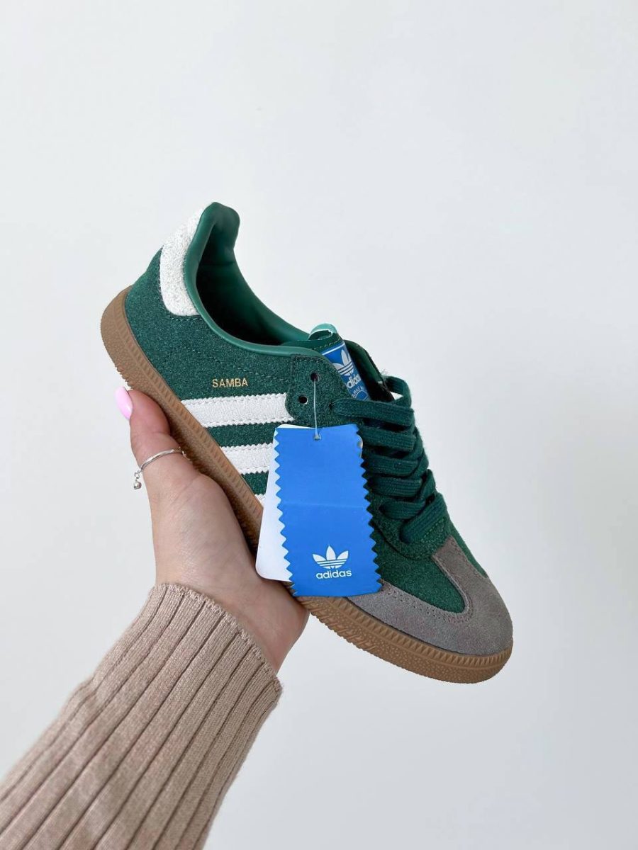 Кроссовки Adidas Samba OG Collegiate Green Gum