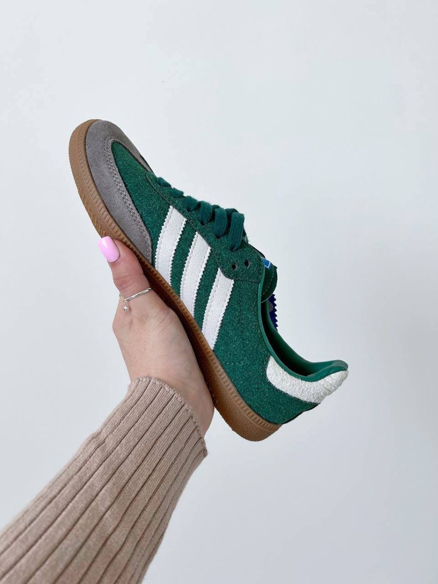 Кроссовки Adidas Samba OG Collegiate Green Gum