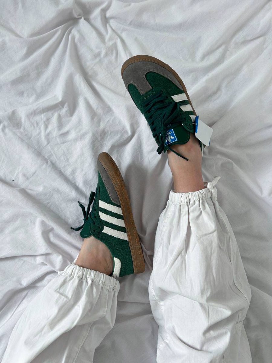 Кроссовки Adidas Samba OG Collegiate Green Gum