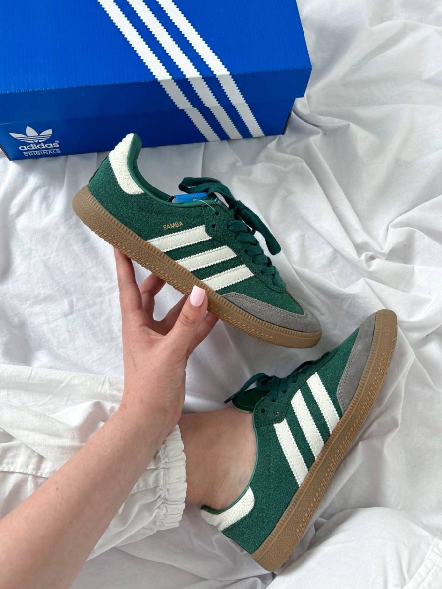 Кроссовки Adidas Samba OG Collegiate Green Gum