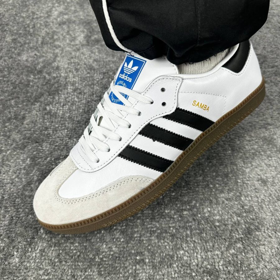 Кросівки Adidas Samba OG White Black Gum