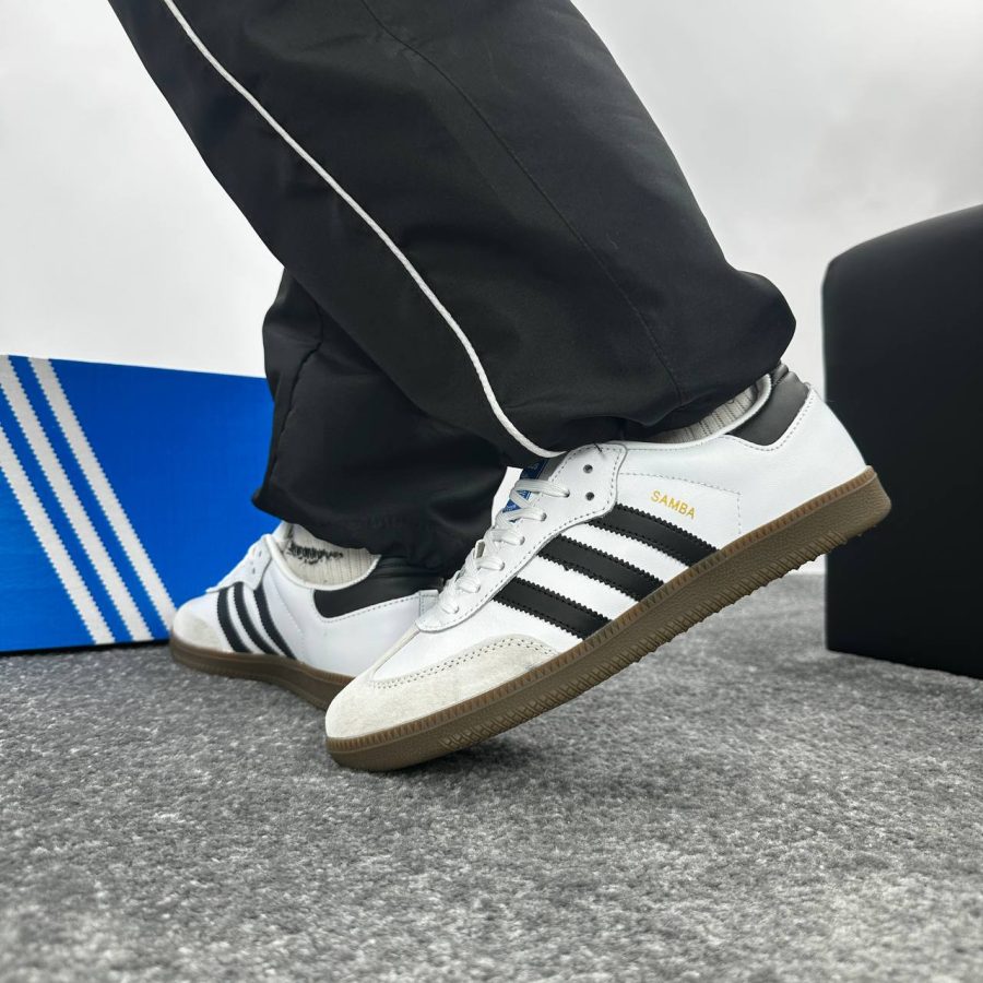 Кросівки Adidas Samba OG White Black Gum