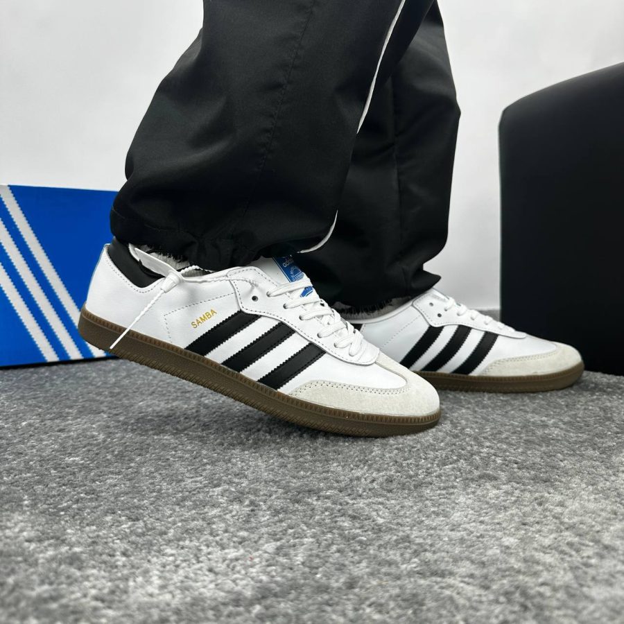 Кросівки Adidas Samba OG White Black Gum