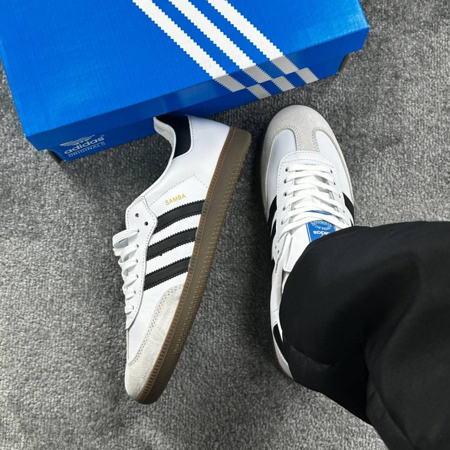 Кросівки Adidas Samba OG White Black Gum