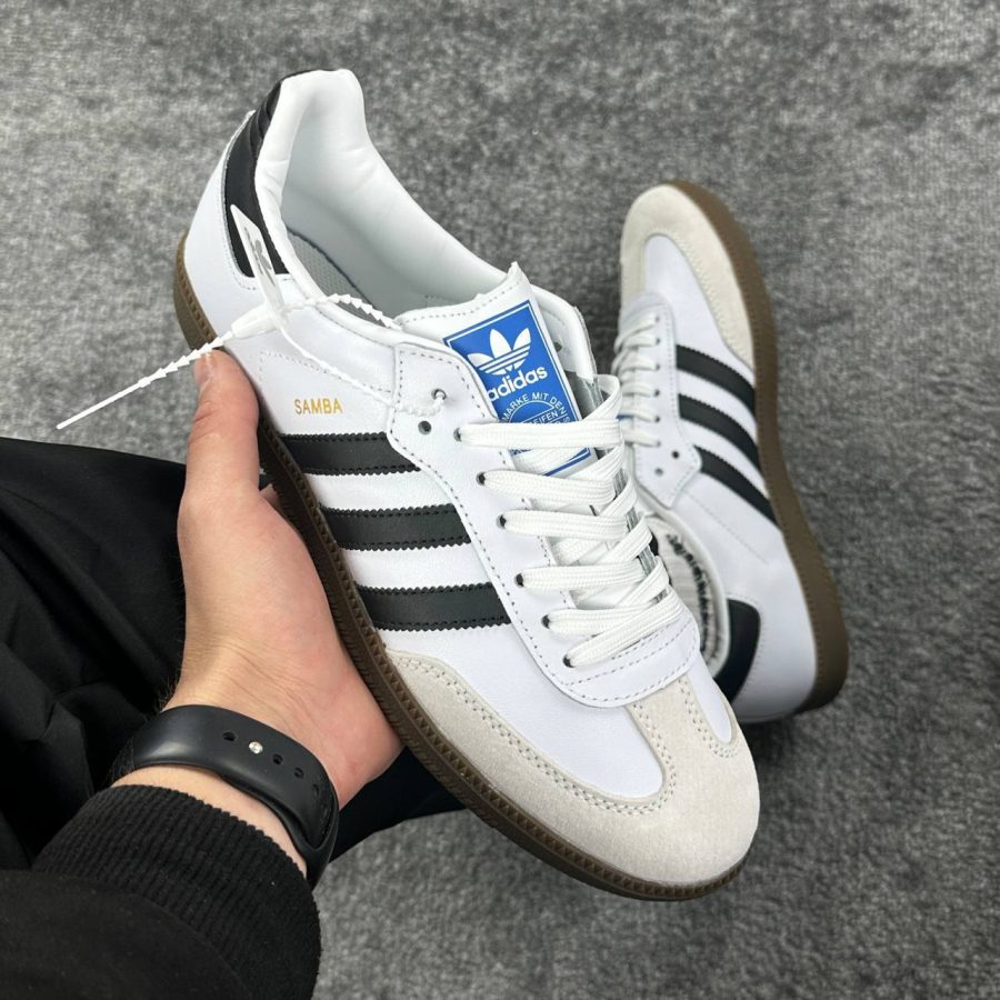 Кросівки Adidas Samba OG White Black Gum