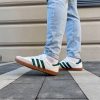 Кроссовки Adidas Samba OG White Collegiate Green Gum