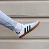 Кроссовки Adidas Samba OG White Collegiate Green Gum