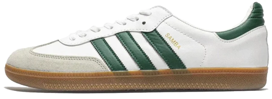 Кроссовки Adidas Samba OG White Collegiate Green Gum