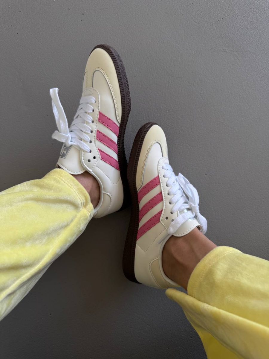 Кросівки Adidas Samba OG White Lucid Pink