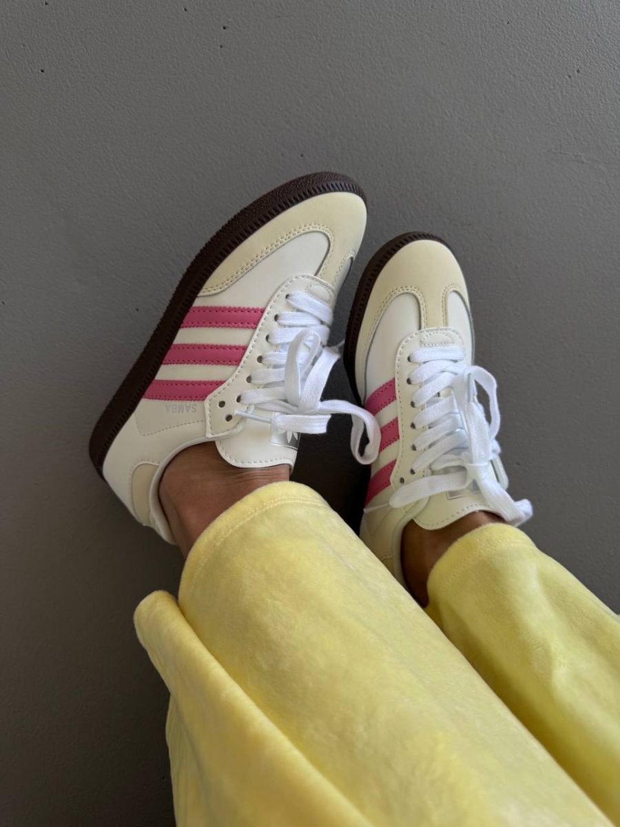 Кросівки Adidas Samba OG White Lucid Pink