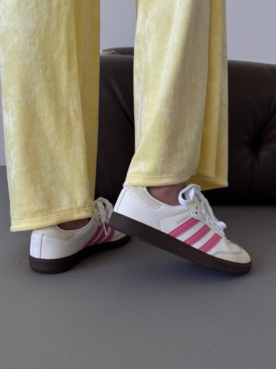 Кросівки Adidas Samba OG White Lucid Pink