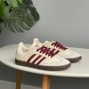 Кросівки Adidas Samba OG Wonder White Maroon