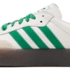 Кроссовки Adidas Sambae White Green Gum