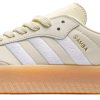 Кроссовки Adidas Sambae White Silver Metallic Gum