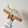 Кроссовки Adidas Sambae White Silver Metallic Gum