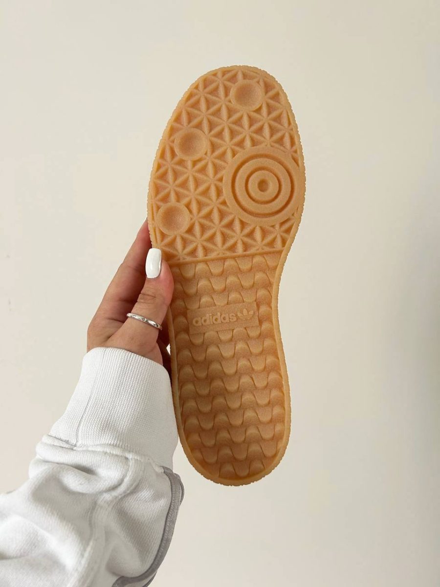 Кроссовки Adidas Sambae White Silver Metallic Gum