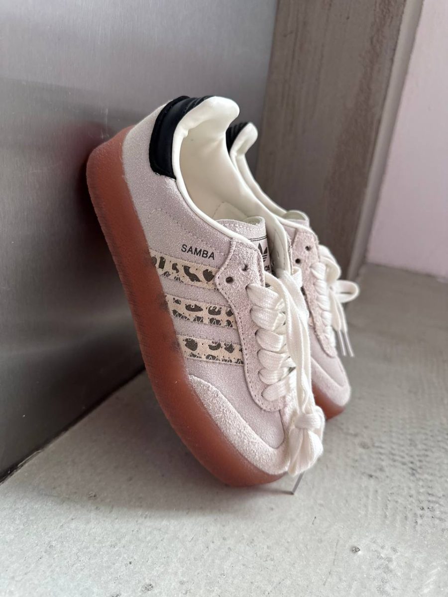 Кросівки Adidas Wmns Sambae Cream White Leopard