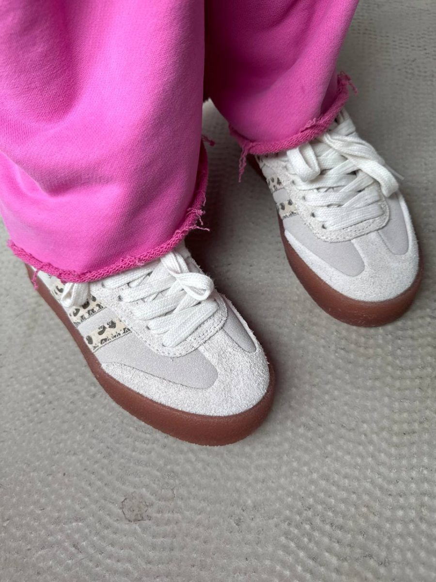 Кросівки Adidas Wmns Sambae Cream White Leopard