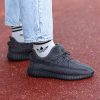 Кросівки Adidas Yeezy Boost 350 v2 Static Black Reflective (Повний Рефлектив)