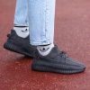 Кросівки Adidas Yeezy Boost 350 v2 Static Black Reflective (Повний Рефлектив)