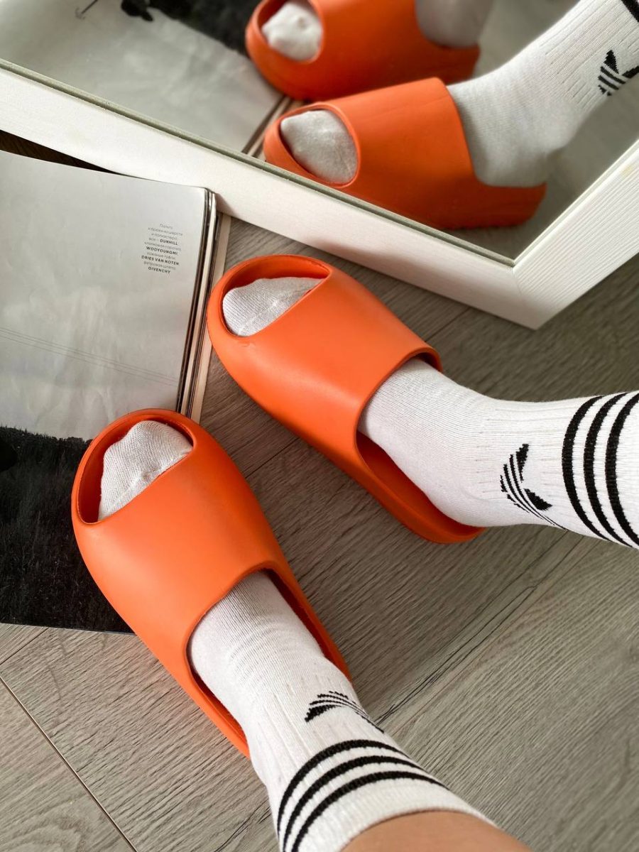Сланці Adidas Yeezy Slide Enflame Orange