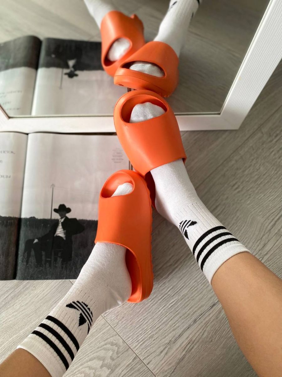 Сланці Adidas Yeezy Slide Enflame Orange